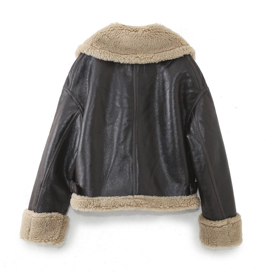 Mens Shearling Jacket  |  Outerwear Clothing beige