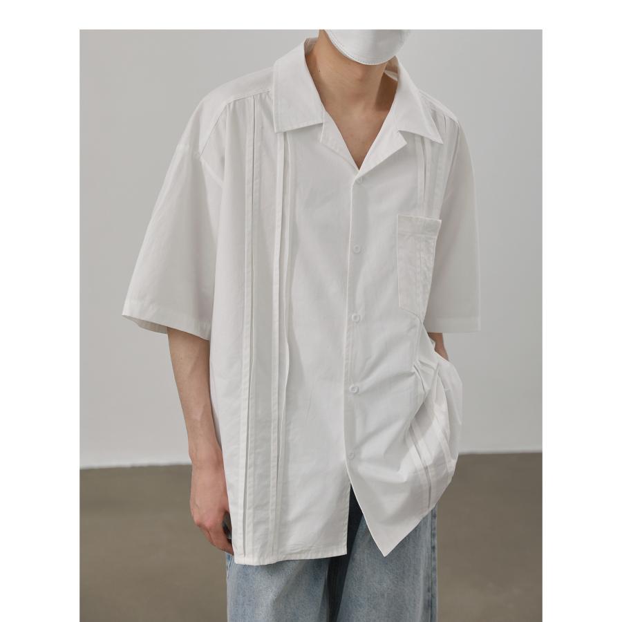 Mens Short Sleeve Button-Up Shirt  |  Shirts Clothing Mens