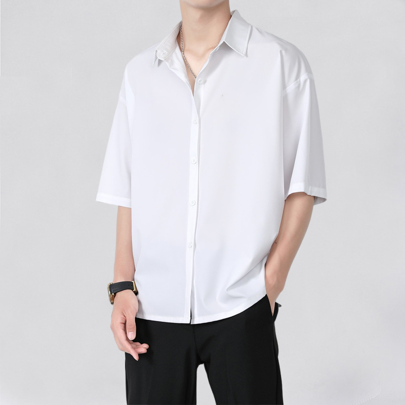 Mens Stripe Button-Up Shirt  |  Shirts Clothing Mens