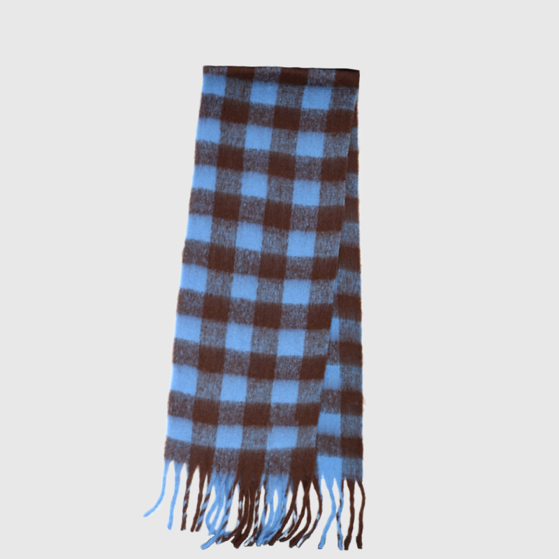 Womens Check Logo Scarf  |  Scarves Scarves Orange