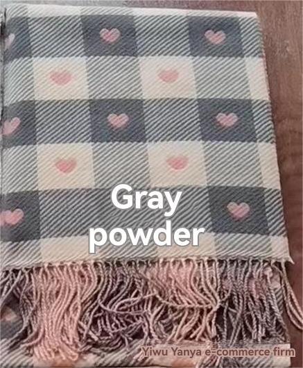 Womens Check Logo Scarf  |  Scarves Scarves grey