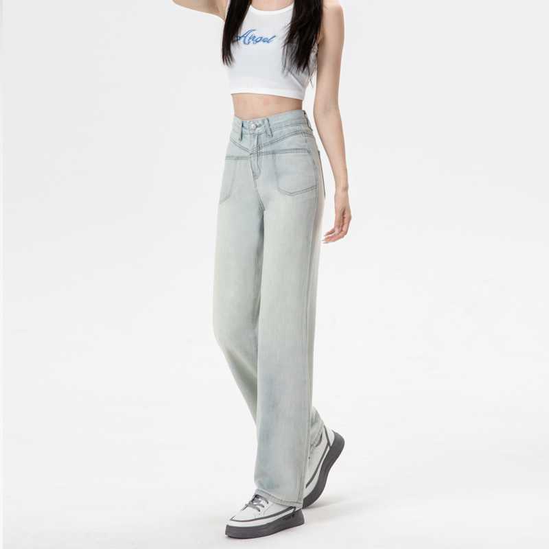 Womens Coated Denim Trousers  |  Trousers Clothing Pearl Ivory