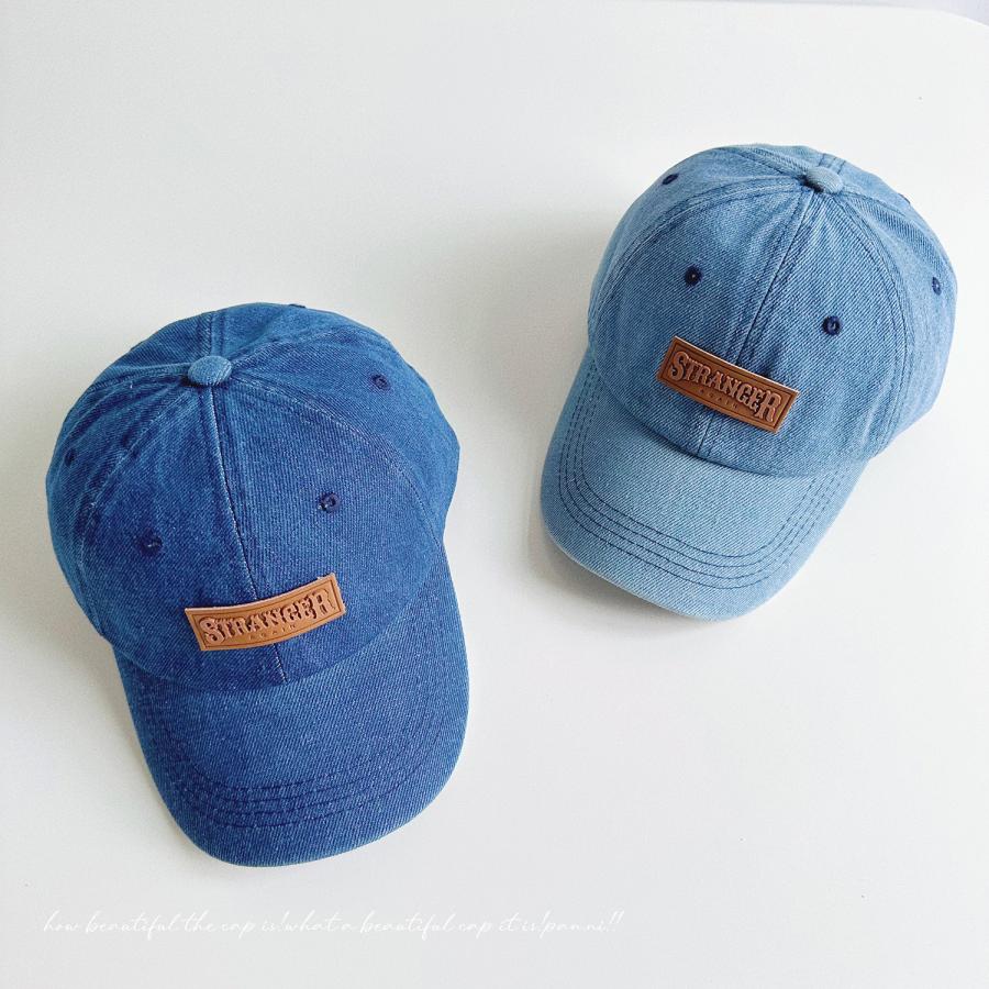 Womens Denim Logo Cap  |  Hats Hats Dark Blue