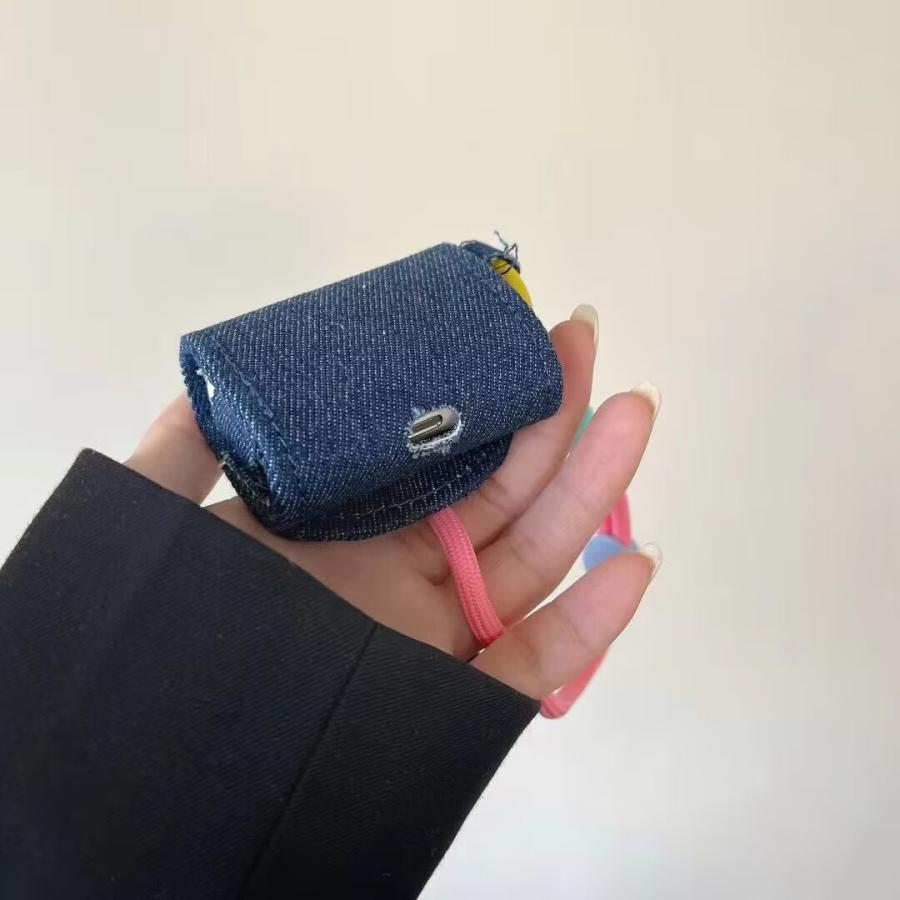 Womens Denim Zip Wallet  |  Small Leather Goods Shoes & Accessories Dusty blue