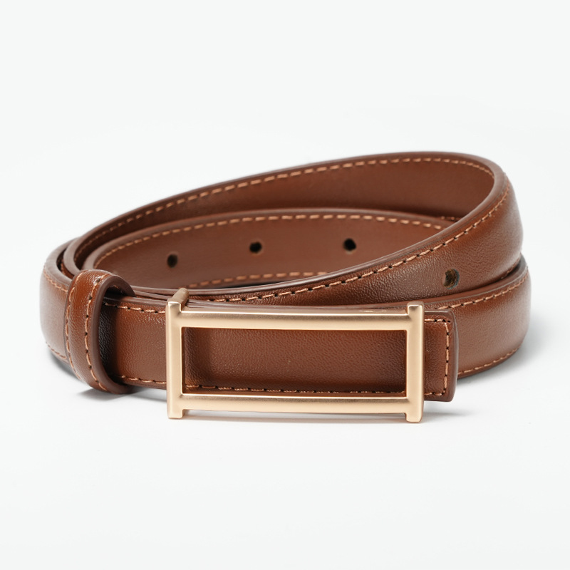 Womens Leather Buckle Belt  |  Belts Shoes & Accessories Belts