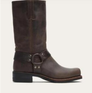 Womens Leather Buckle Boots  |  Shoes Shoes Greige