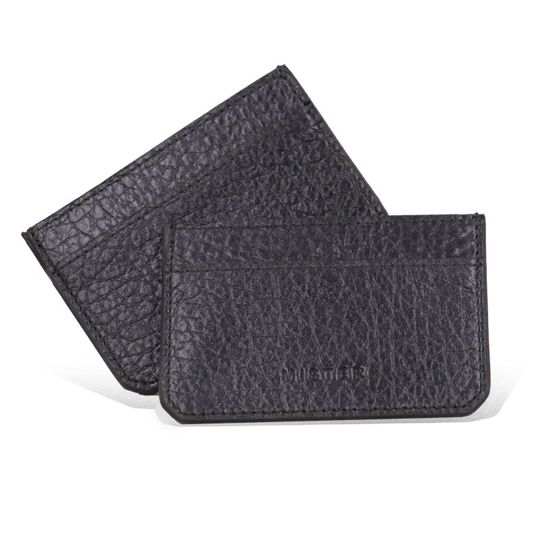 Womens Leather Card Holder  |  Small Leather Goods Shoes & Accessories Black