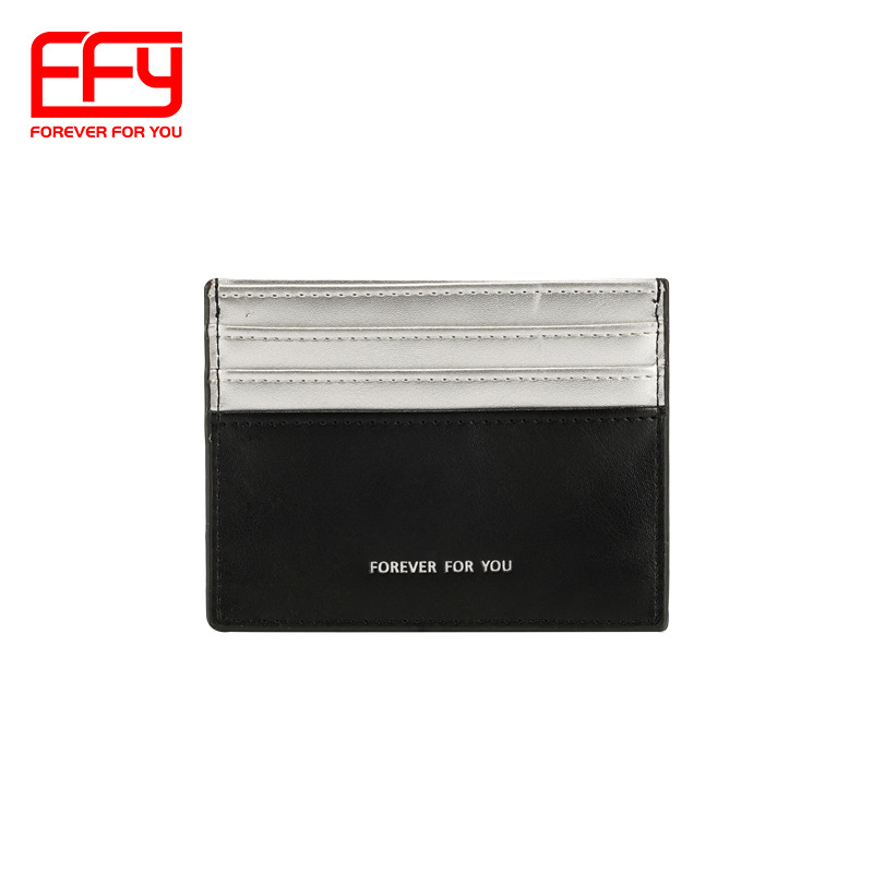 Womens Leather Card Holder  |  Small Leather Goods Shoes & Accessories Black