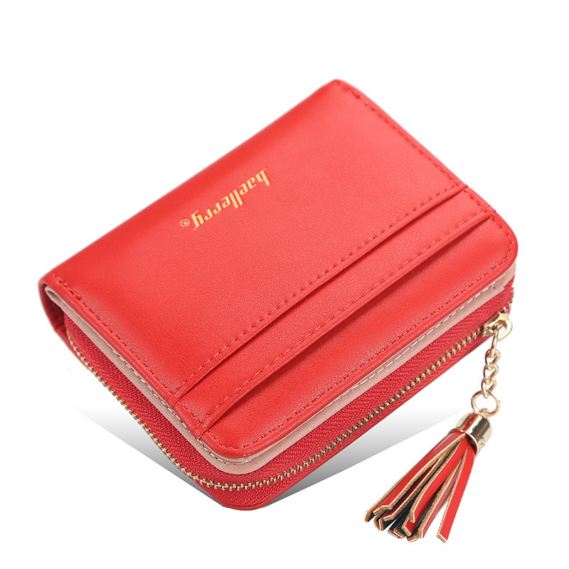 Womens Leather Card Holder  |  Small Leather Goods Shoes & Accessories Bright orange