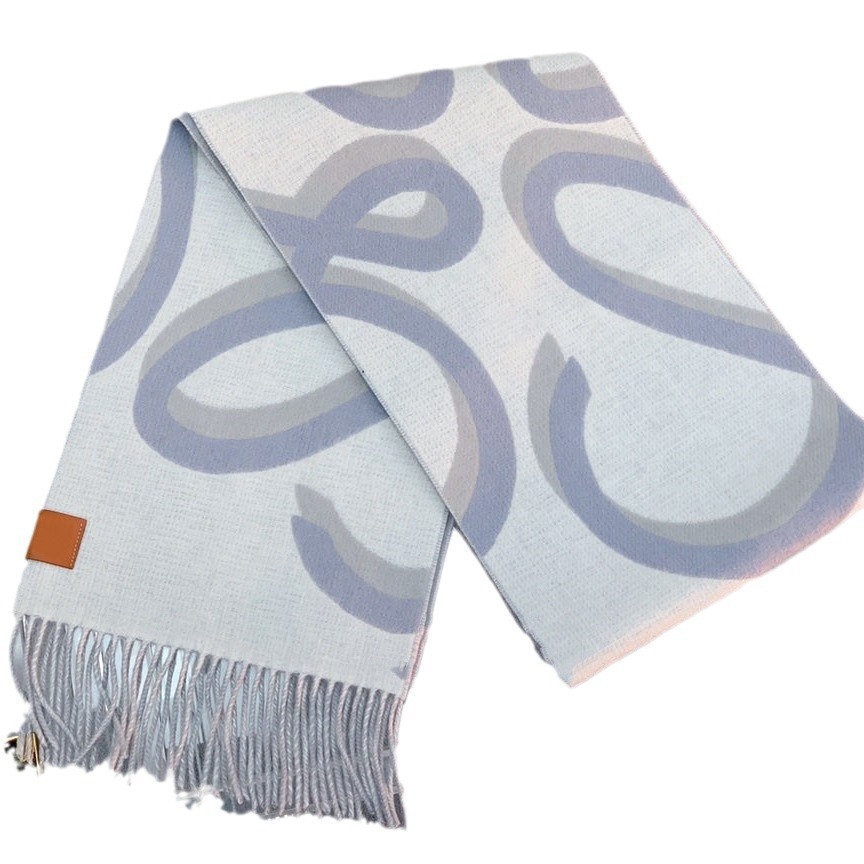 Womens Logo Scarf  |  Scarves Scarves Light grey