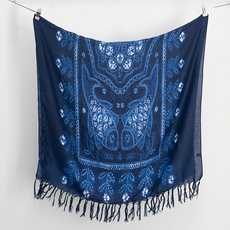 Womens Printed Scarf  |  Scarves Scarves Black