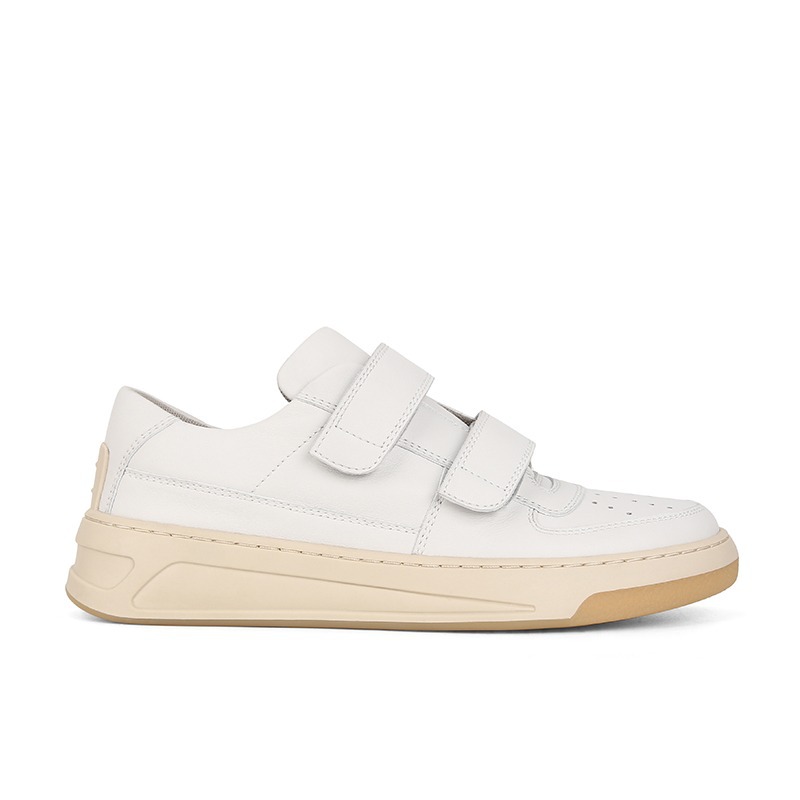 Womens Velcro Strap Sneakers  |  Shoes Shoes ecru