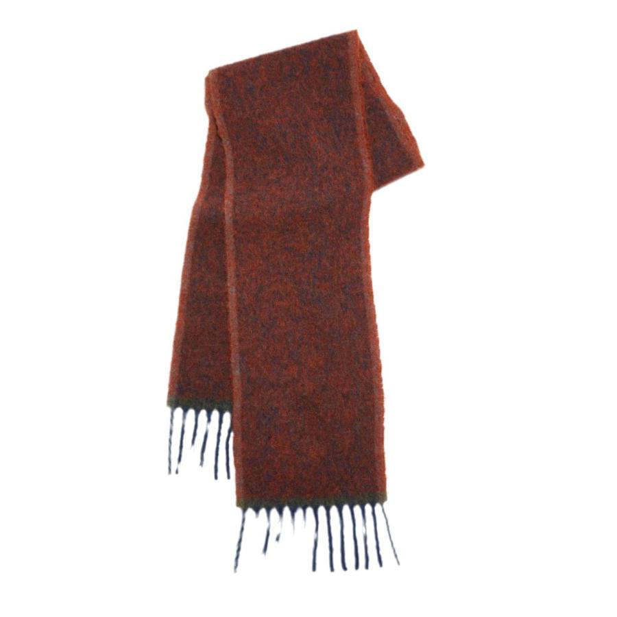 Womens Wool Mohair Scarf – Narrow  |  Scarves Scarves Aubergine blue