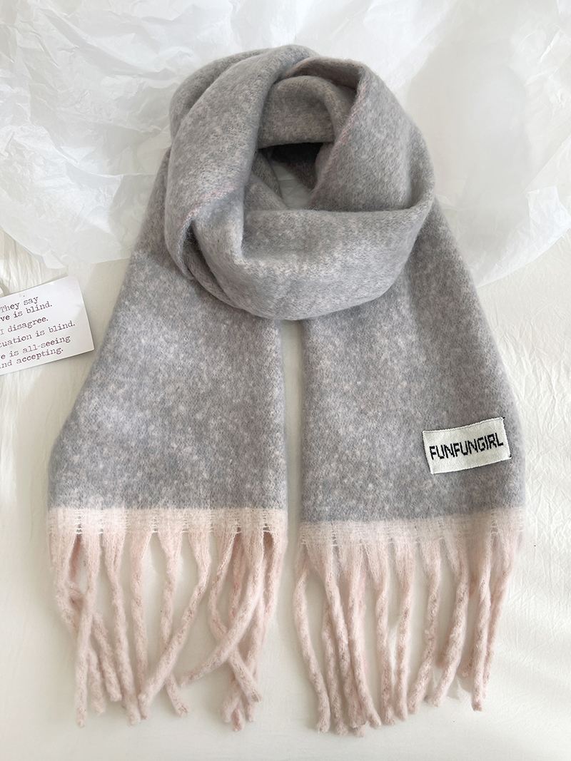 Womens Wool Mohair Scarf – Narrow  |  Scarves Scarves beige